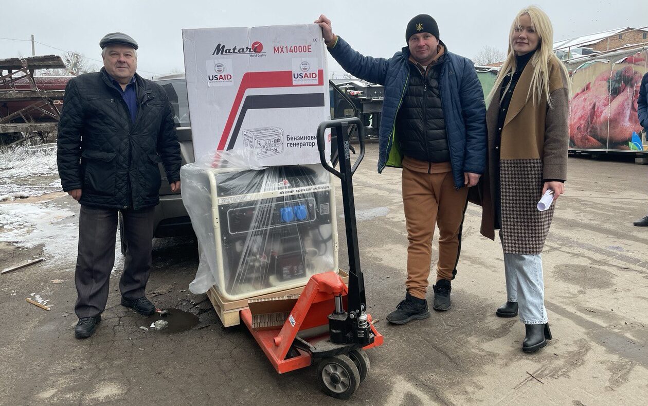 Комунальні установи Житомирщини отримали допомогу від Проєкту USAID Говерла